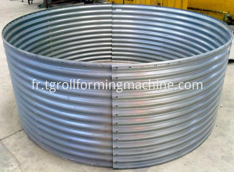 Grain Bin Storage Steel Silo Roll Forming Machine